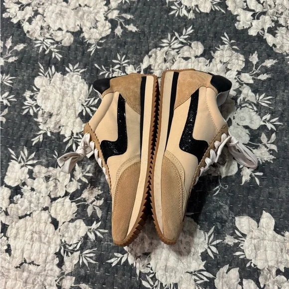 Dolce Vita B.ntcd Sneakers Tan Multi Nylon - Picture 5 of 8